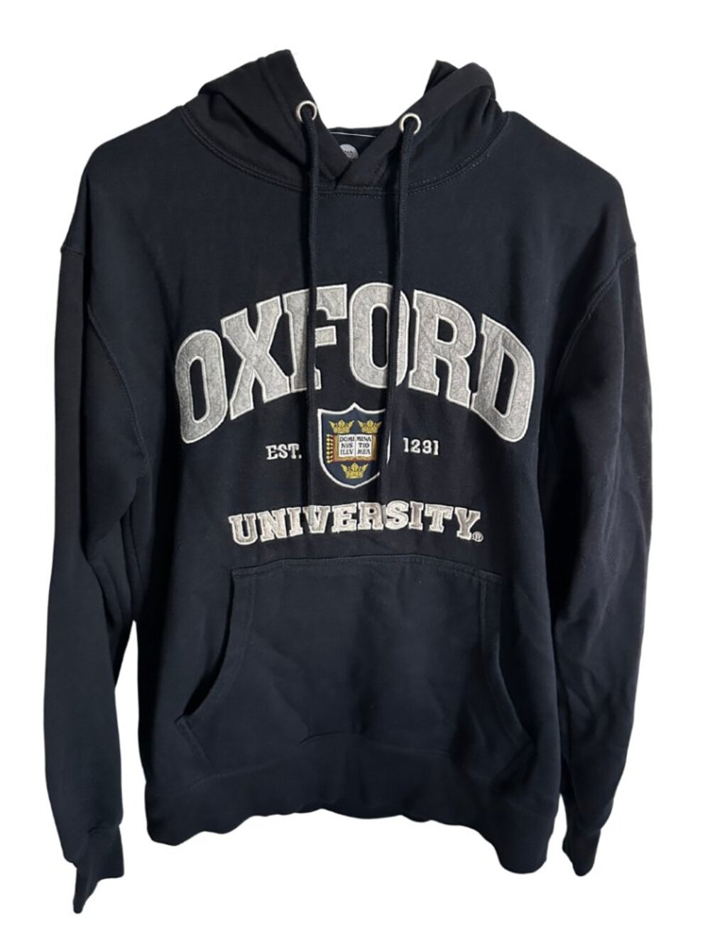 Official Oxford University Navy Blue Hoodie (Size Medium)